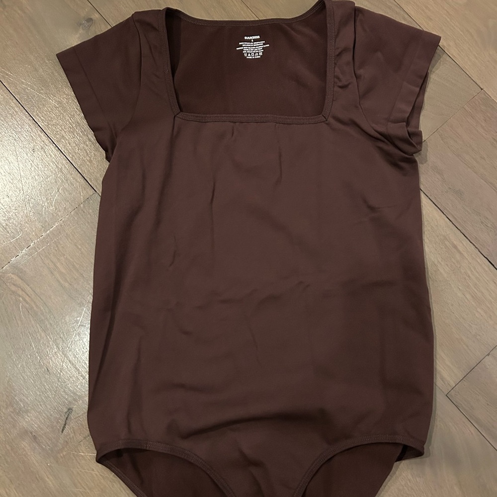 Brown Body Suit